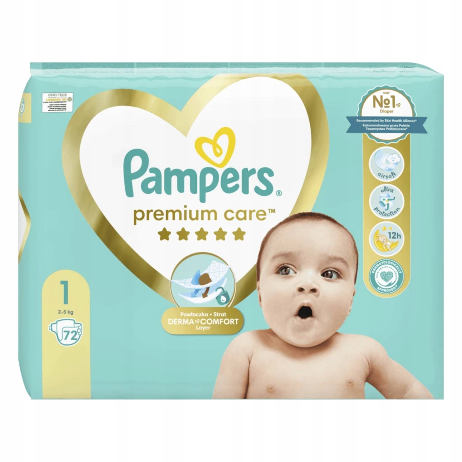 pamprersy firmy pampers rozmiar 1