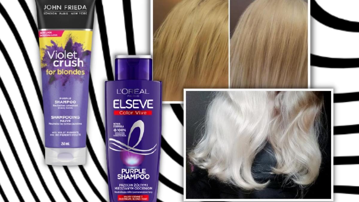 rossmann szampon do włosów blond niweluje żółty odcień