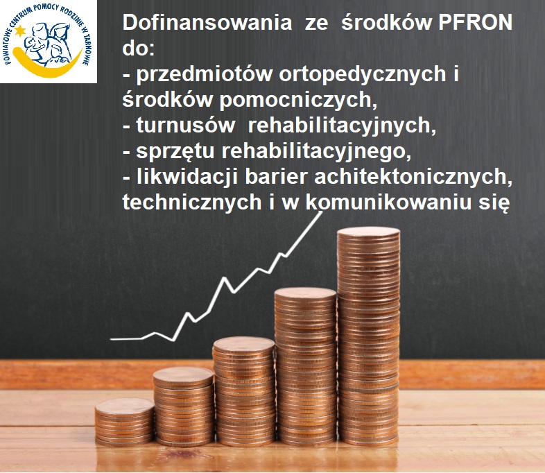 pfron dofinansowanie pieluchomajtki tarnów