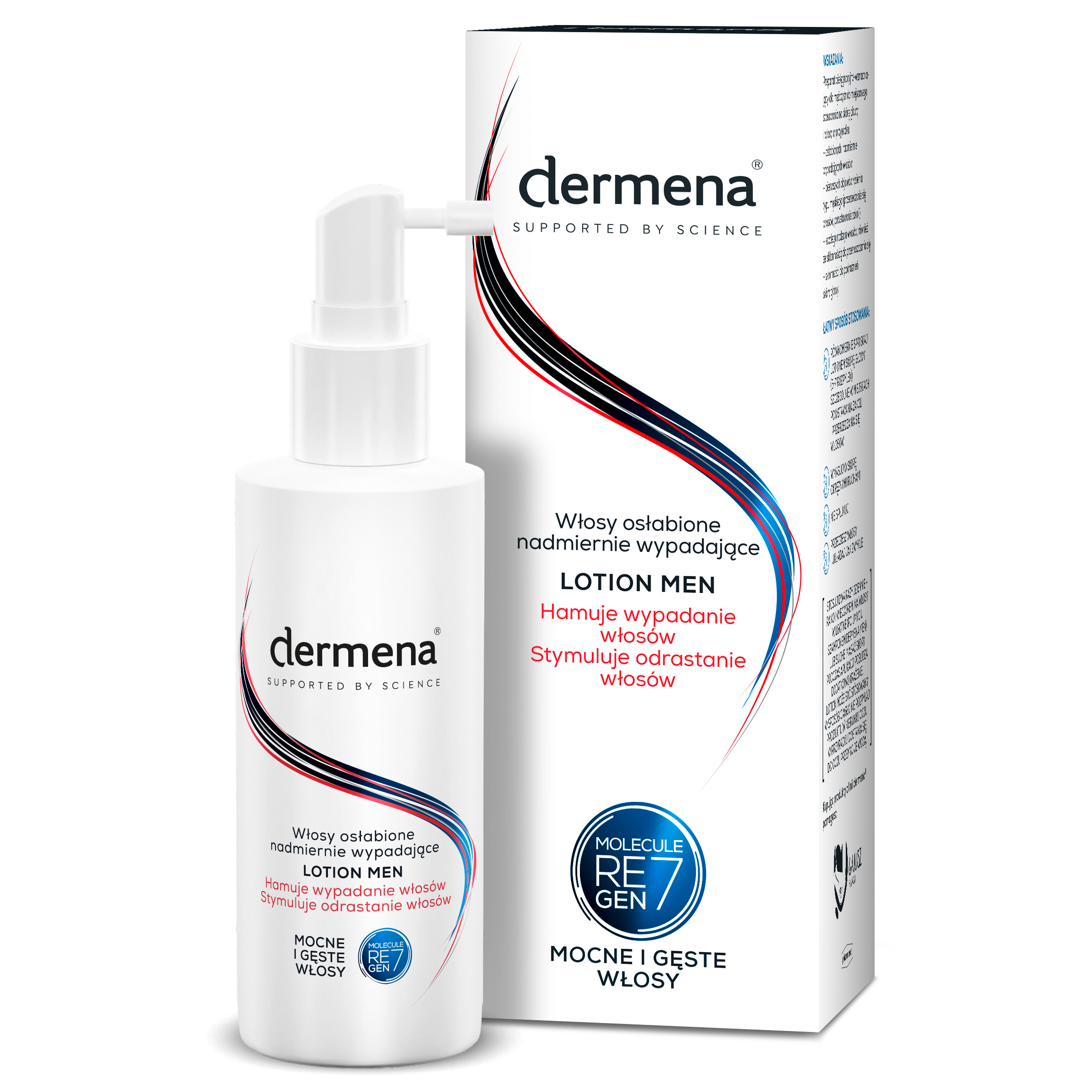 dermena hair care szampon hamujący wypadanie włosów men