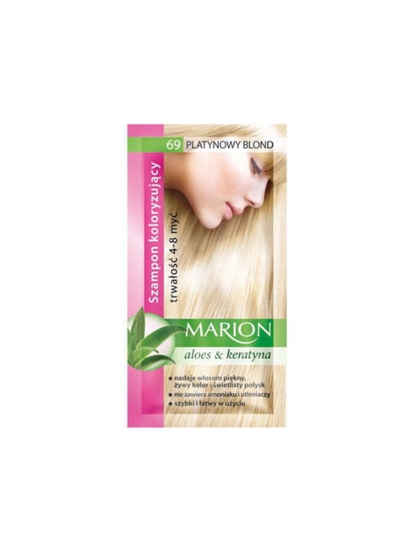 marion szampon koloryzujacy jasny perlowy blond