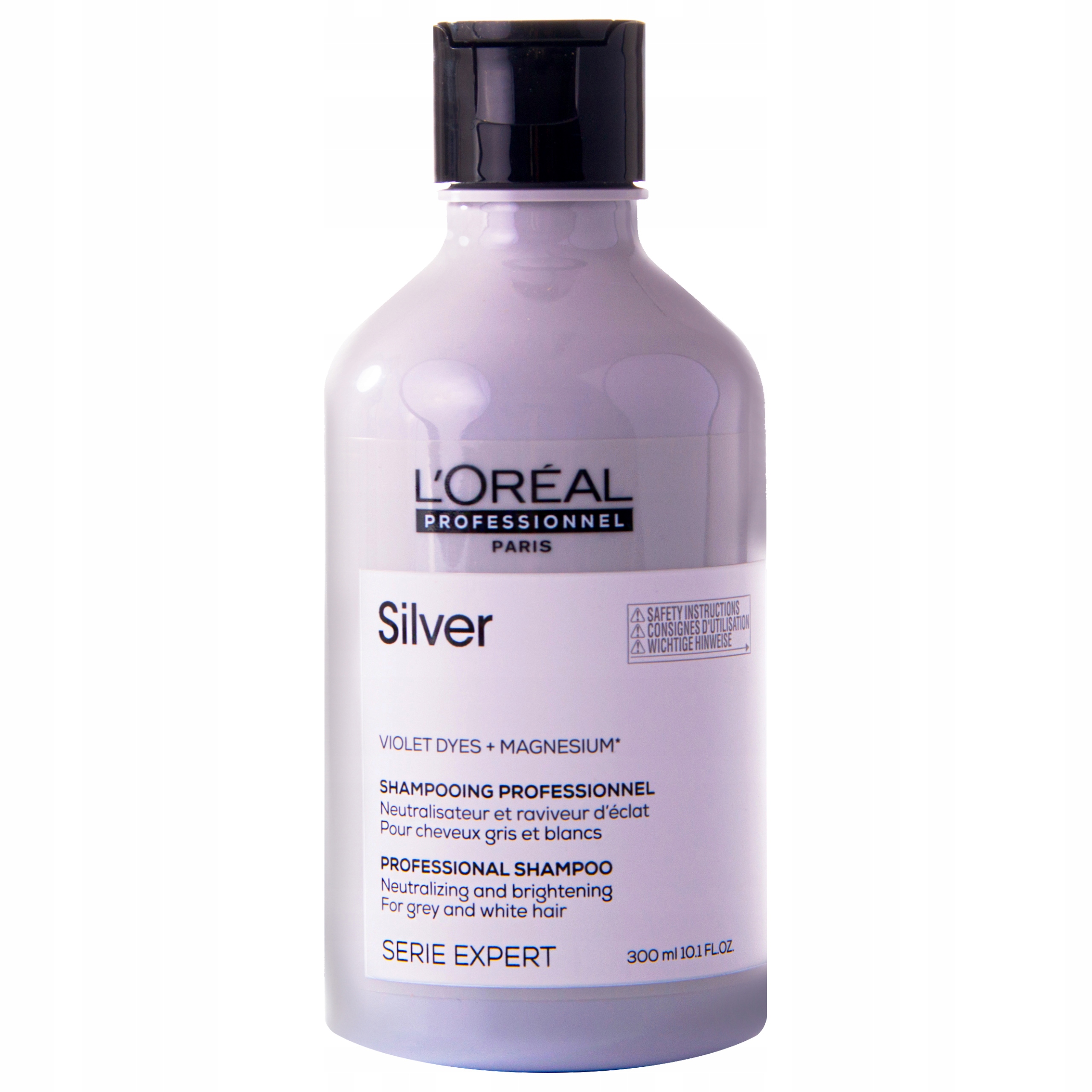 szampon silver loreal expert na włosach