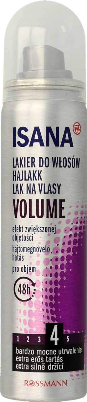 isana lakier do włosów