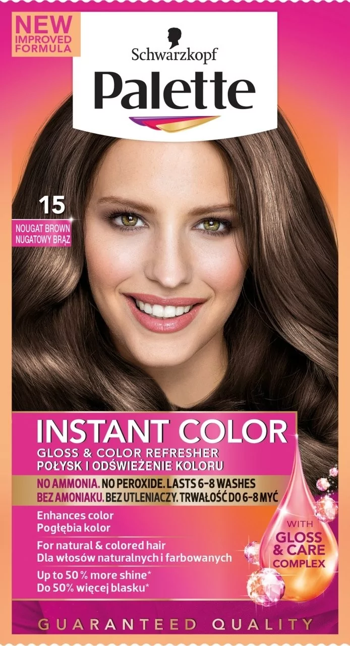 palette instant color szampon koloryzujący nr 9 mahoń