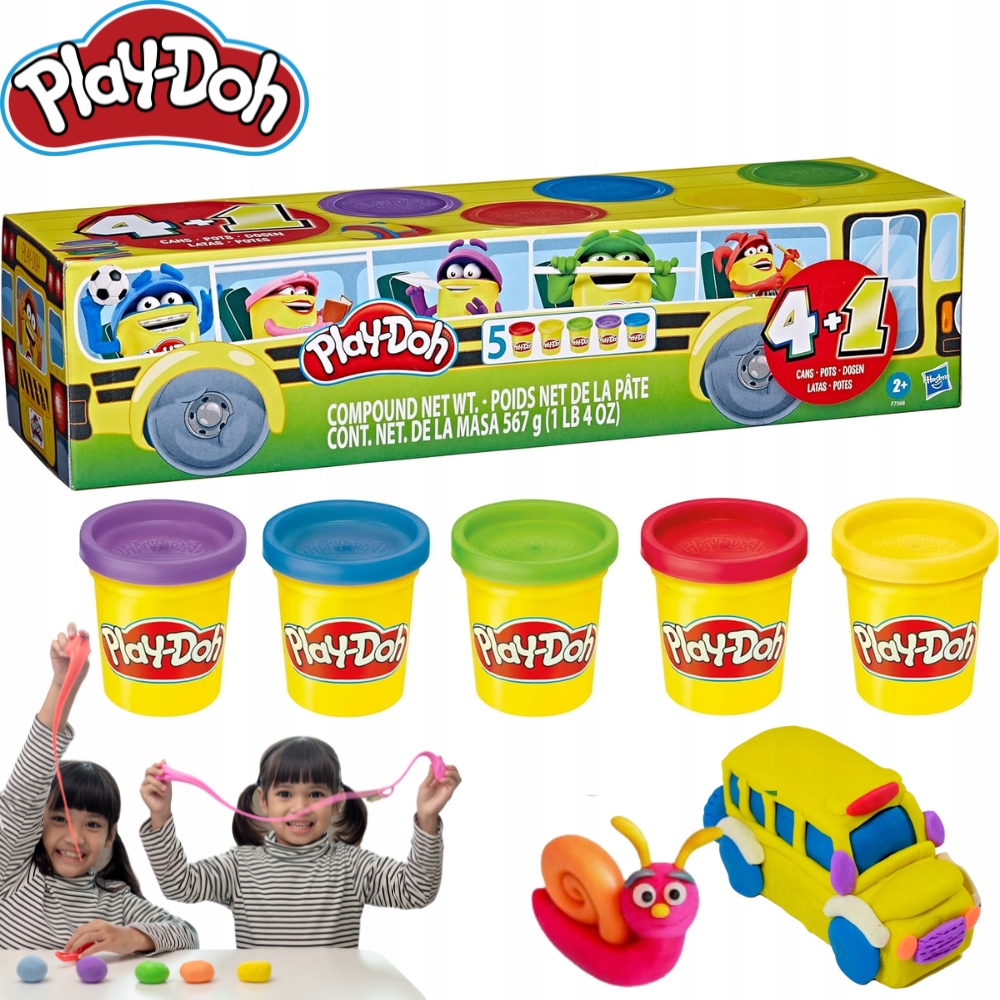 PlayDoh A5417 Zestaw plasteliny 6 szt.