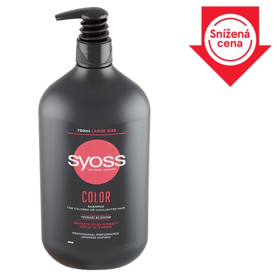 syoss szampon color 750 ml