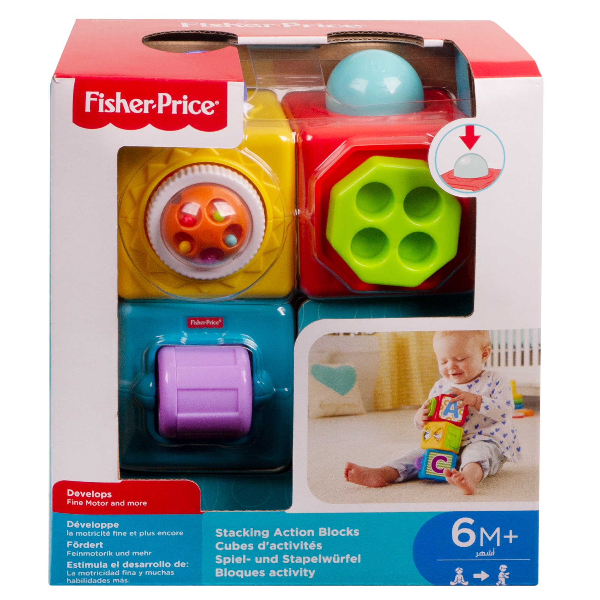 Fisher Price DHW15 Bloki do układania w stosy