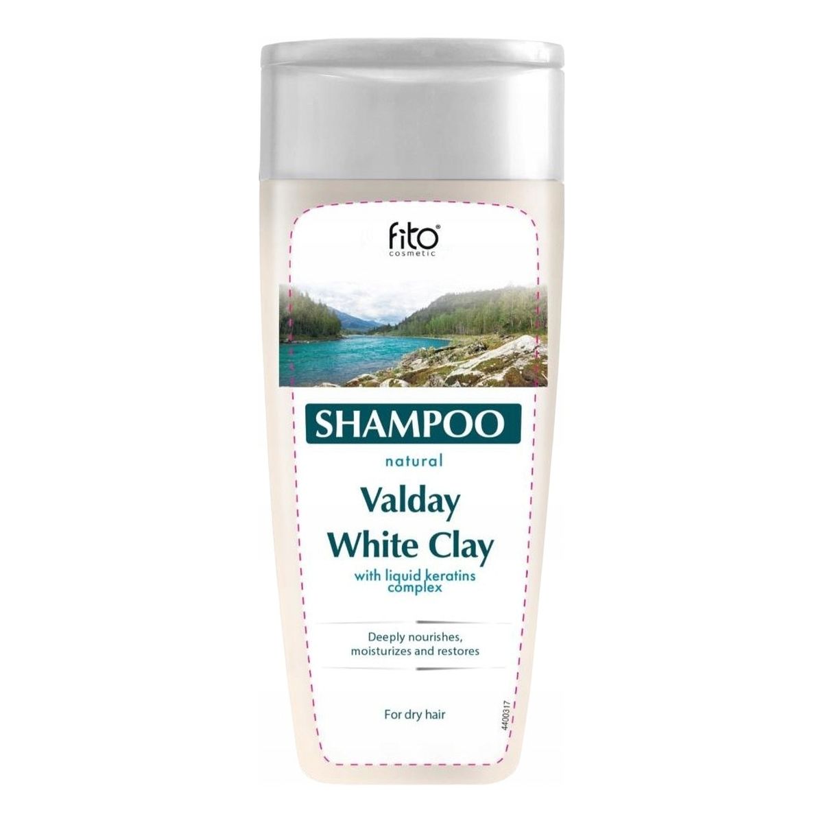 fitokosmetik szampon do włosów suchych i farbowanych z białą glinką