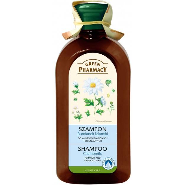 green pharmacy hair therapy szampon włosy suche