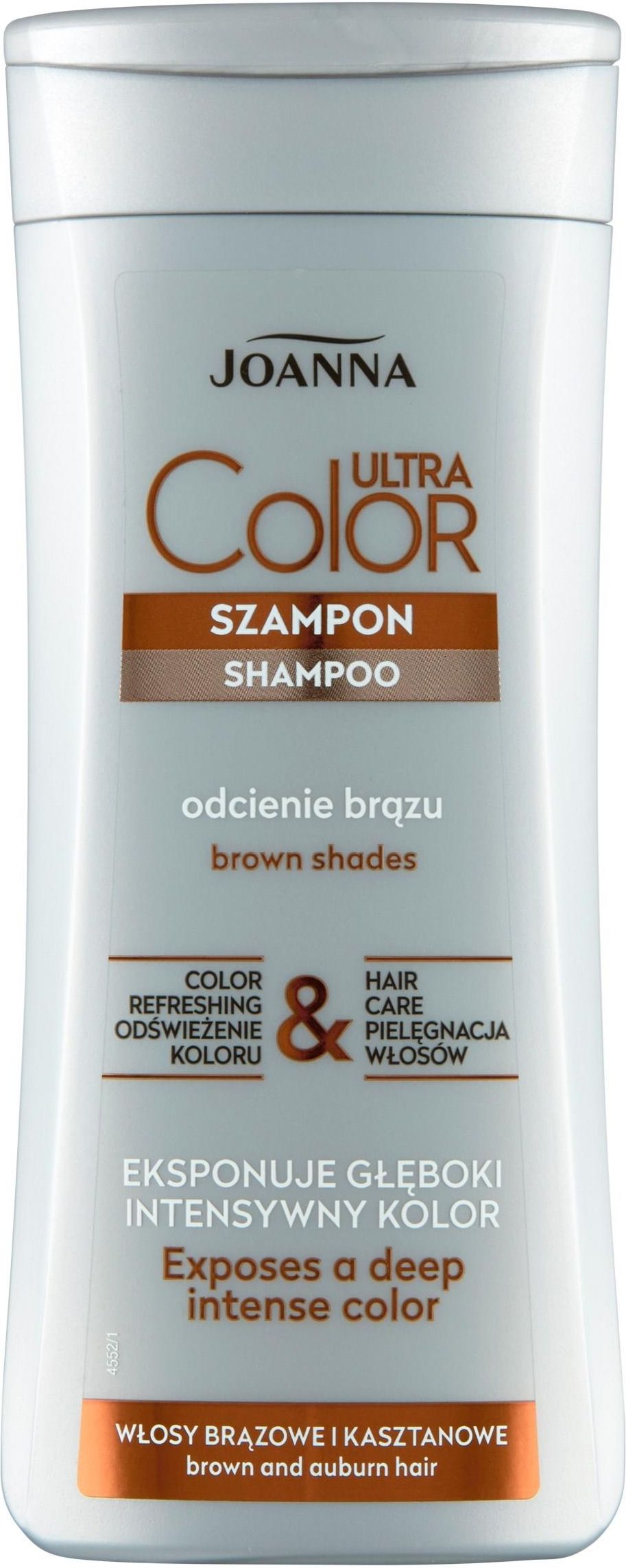 joanna color szampon brąz