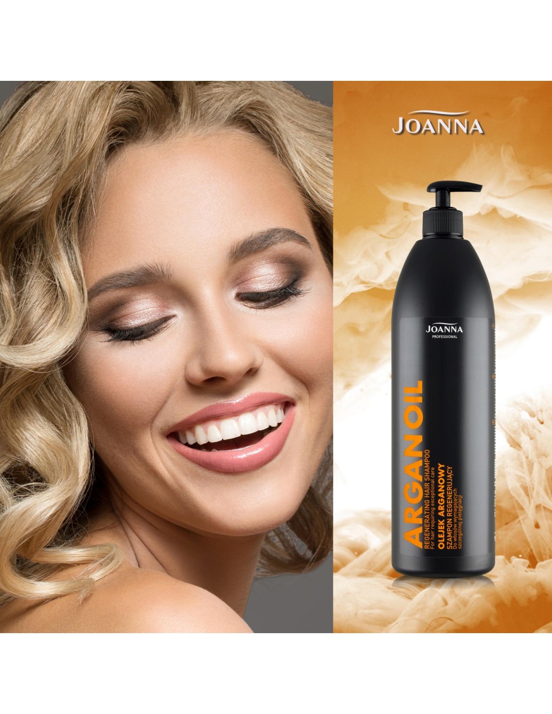 joanna professional pielęgnacja szampon z olejkiem arganowym 1l