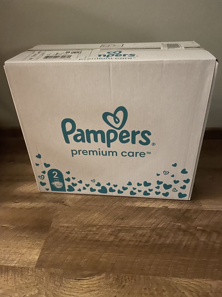 karton pieluch pampers 2