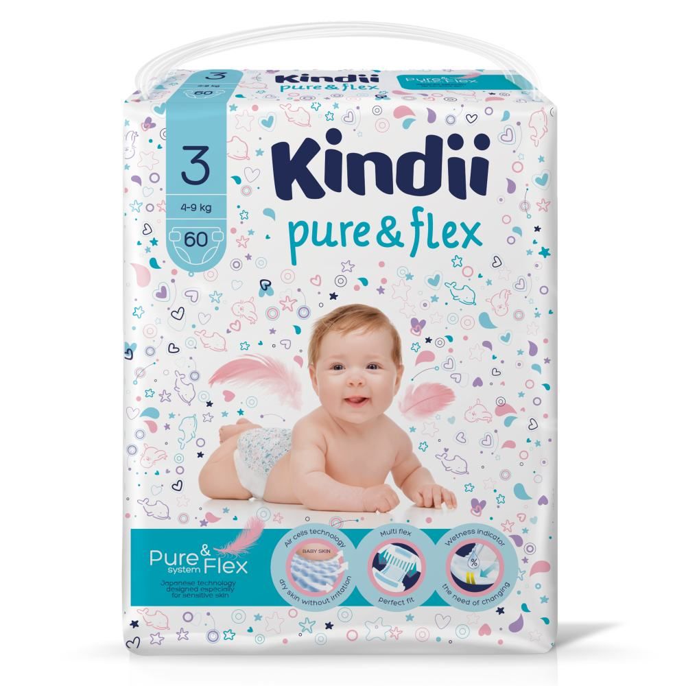 kindii pure & flex pieluchy