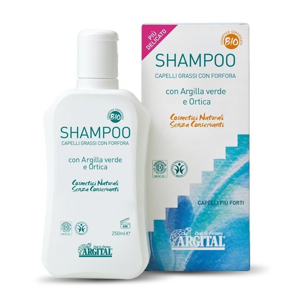 oczyszczający szampon antyoksydacyjny z zieloną glinką jemiołą i cytryną