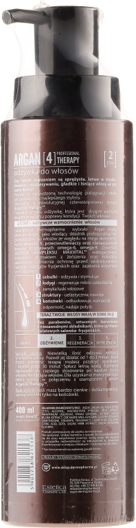 odżywka do włosów argan 4 therapy 400 ml