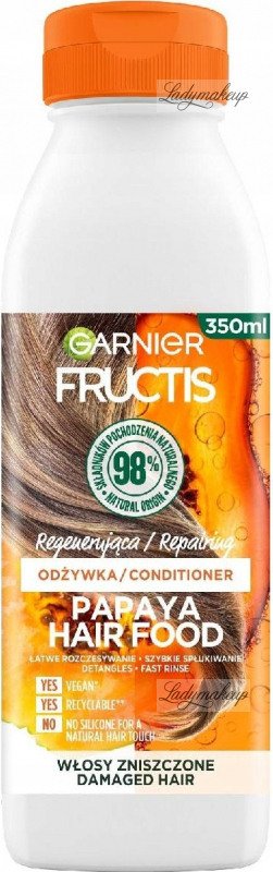 odżywka do włosów garnier papaja