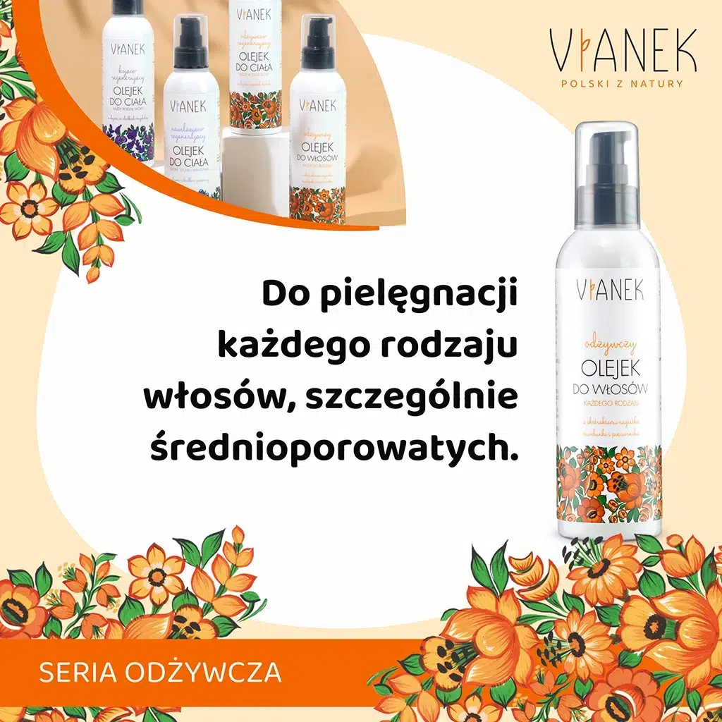 olejek do włosów sylveco