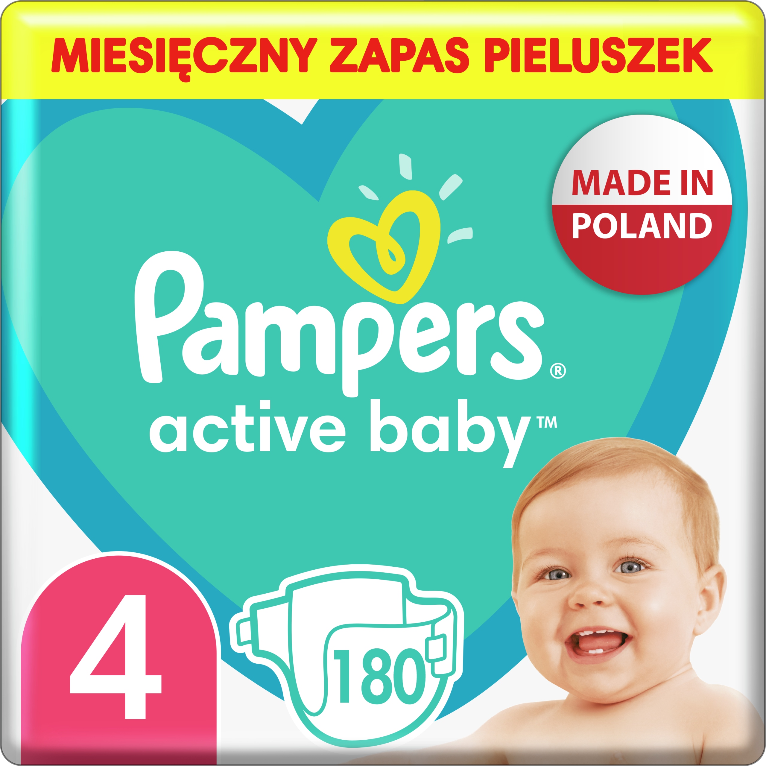 pamper active baby 4 174 szt feedo