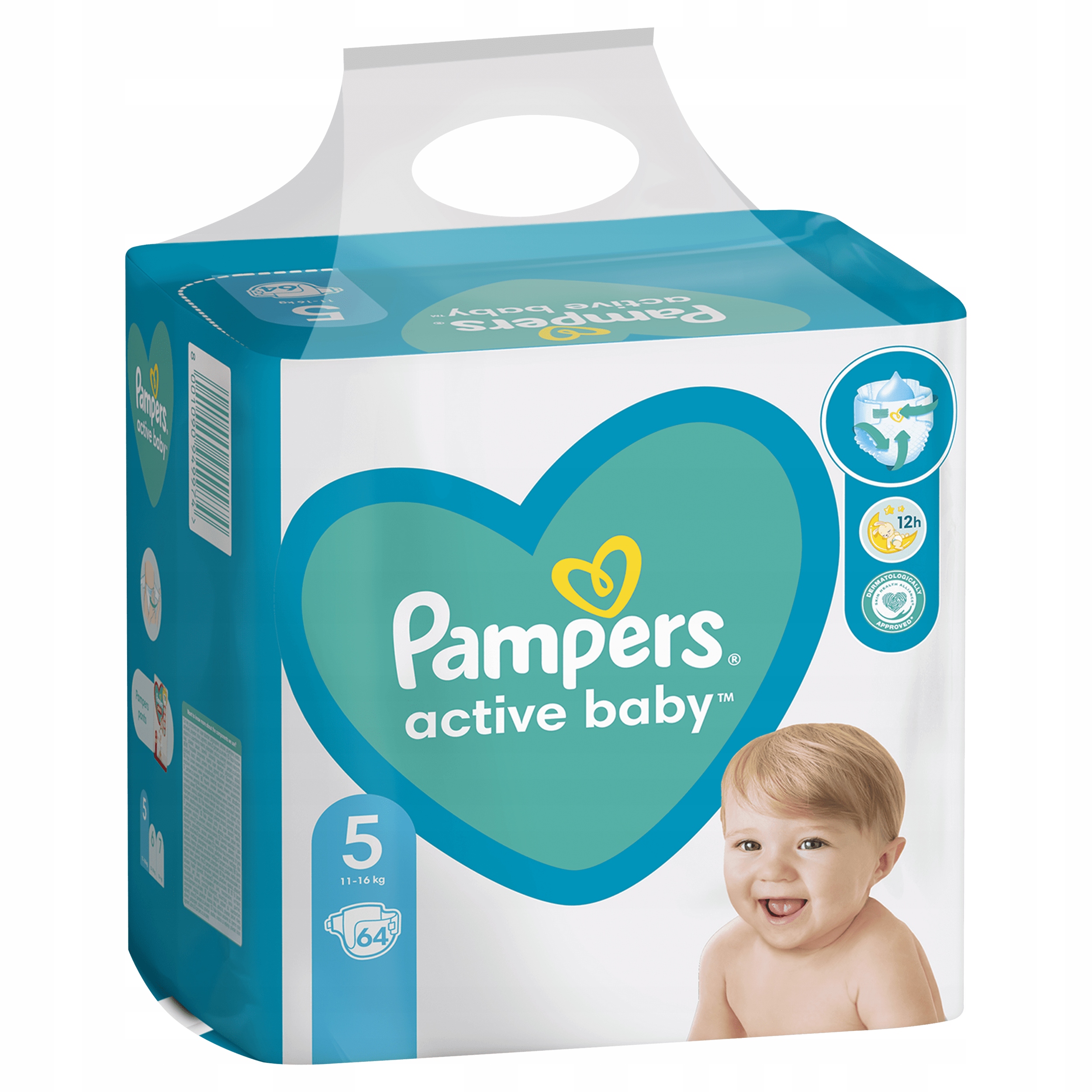 pampers 64 szt cena