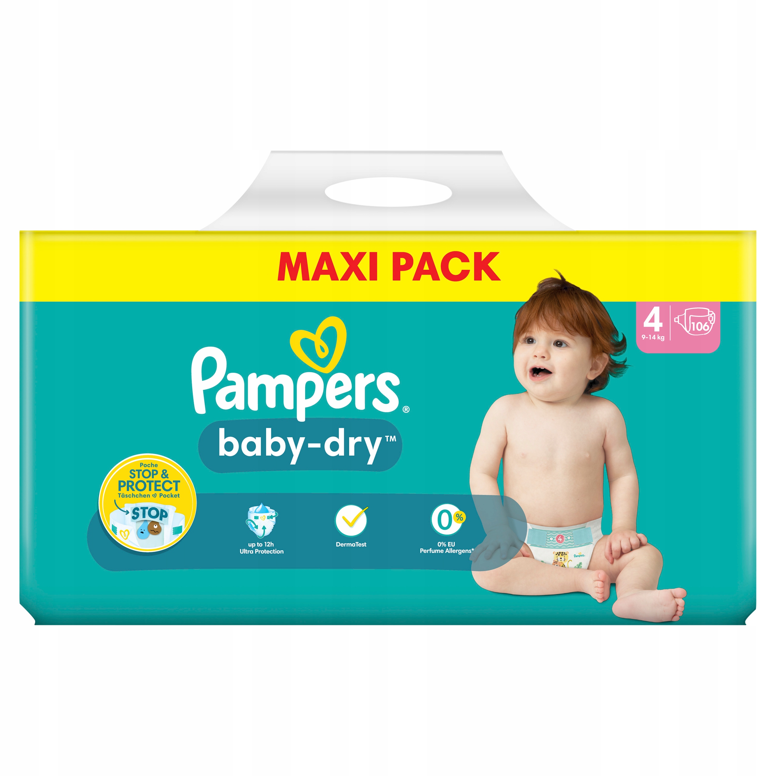 pampers activ baby dry 4 szt