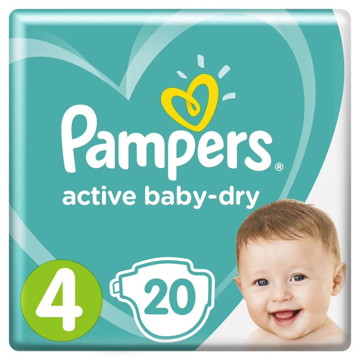 pampers activ baby dry 4 szt