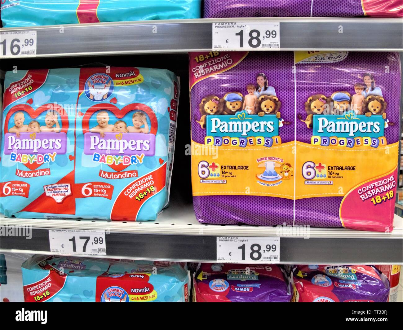 pampers auchan