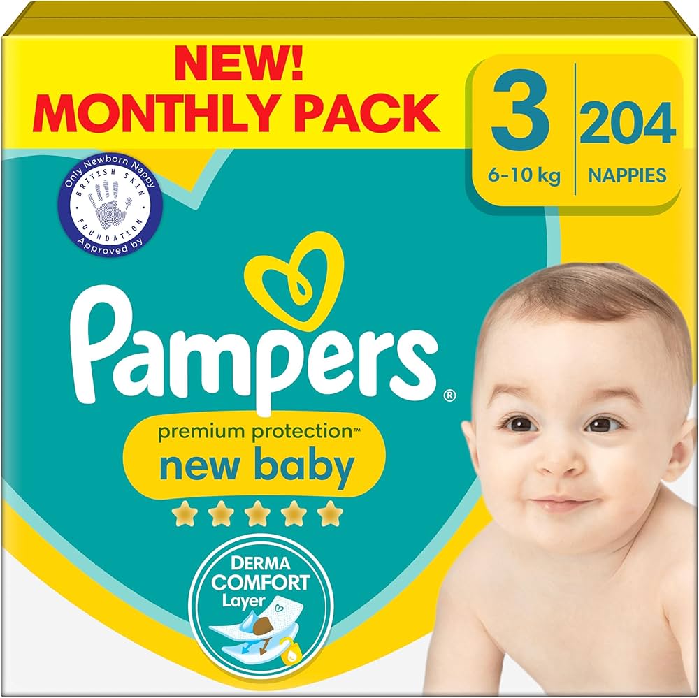 pampers monthly pack