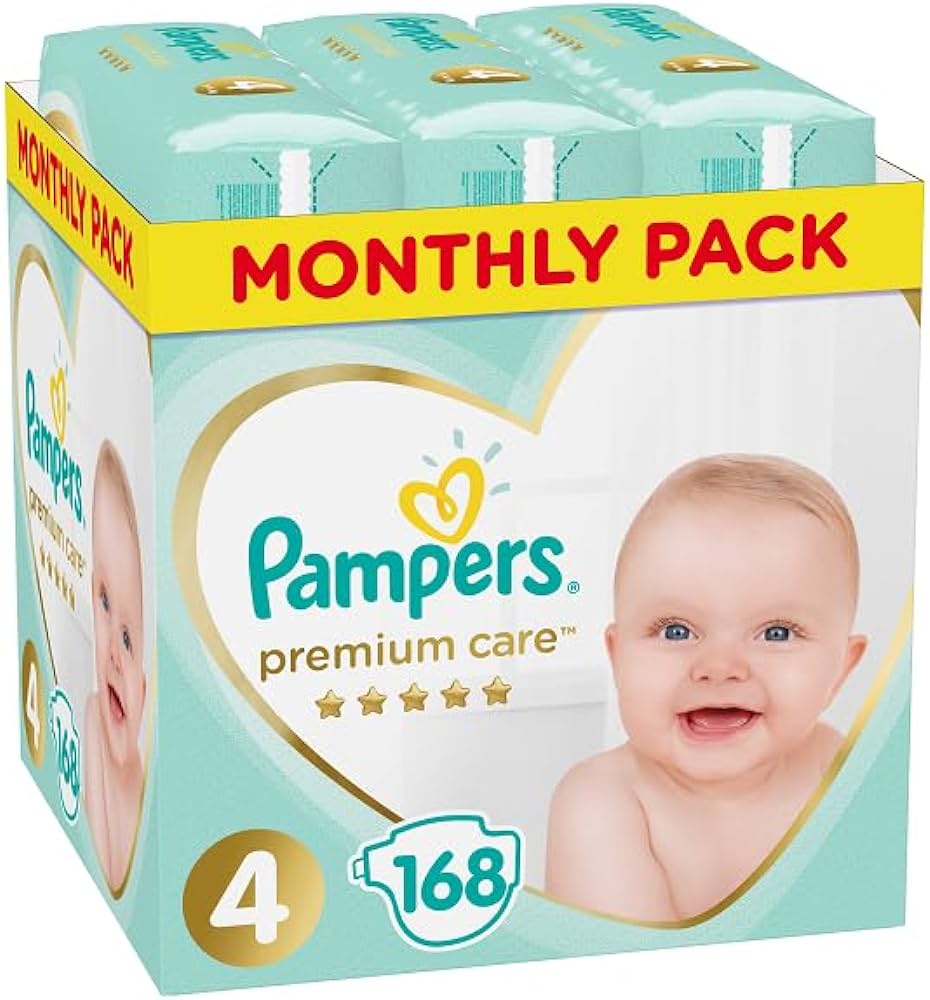 pampers monthly pack