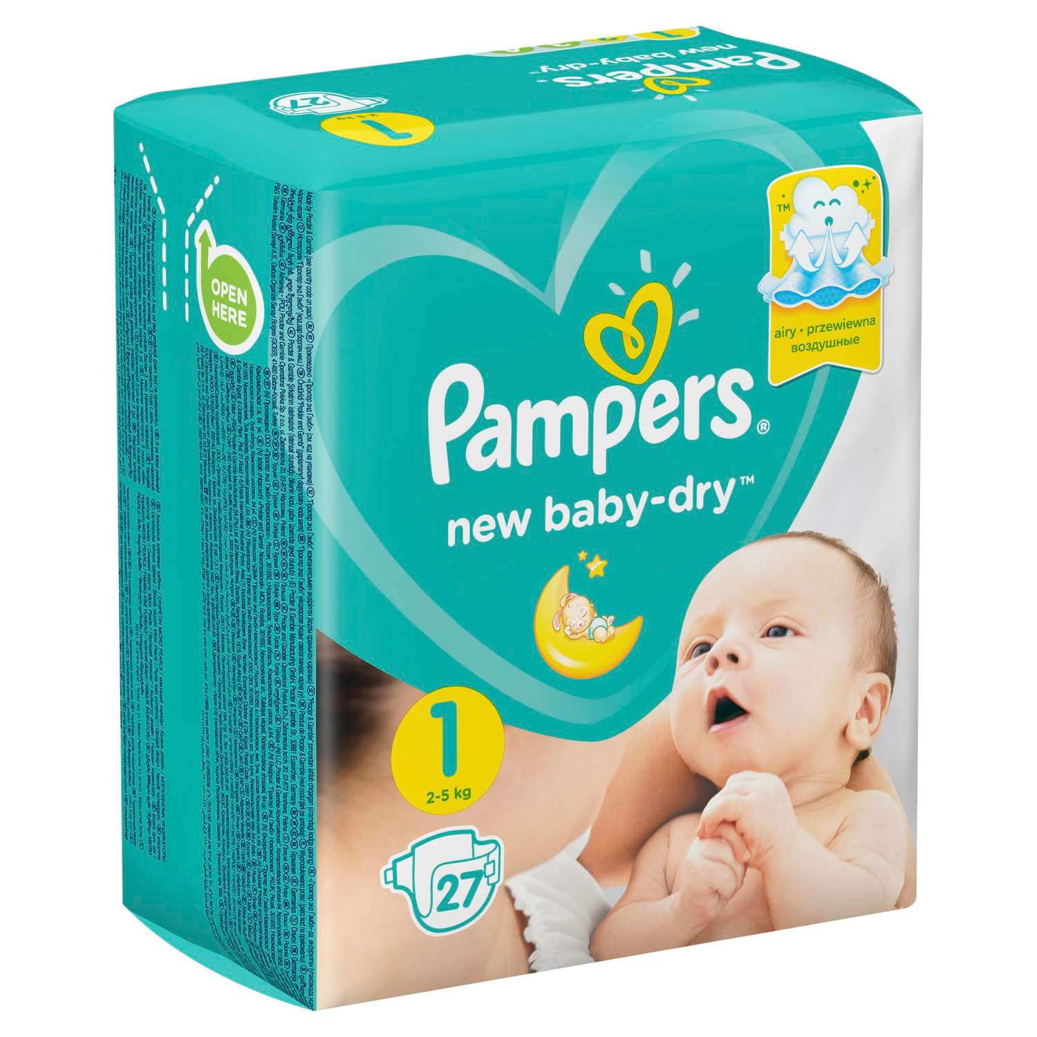 pampers new baby dry biedronka