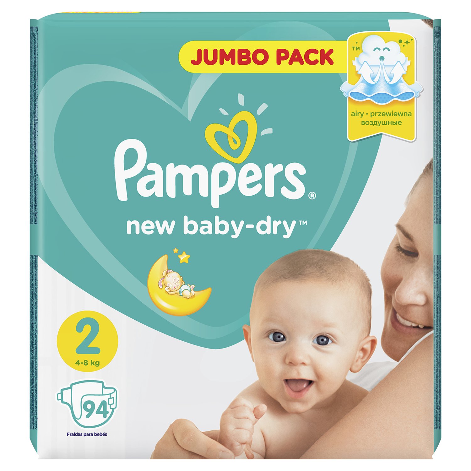 pampers new baby dry cena