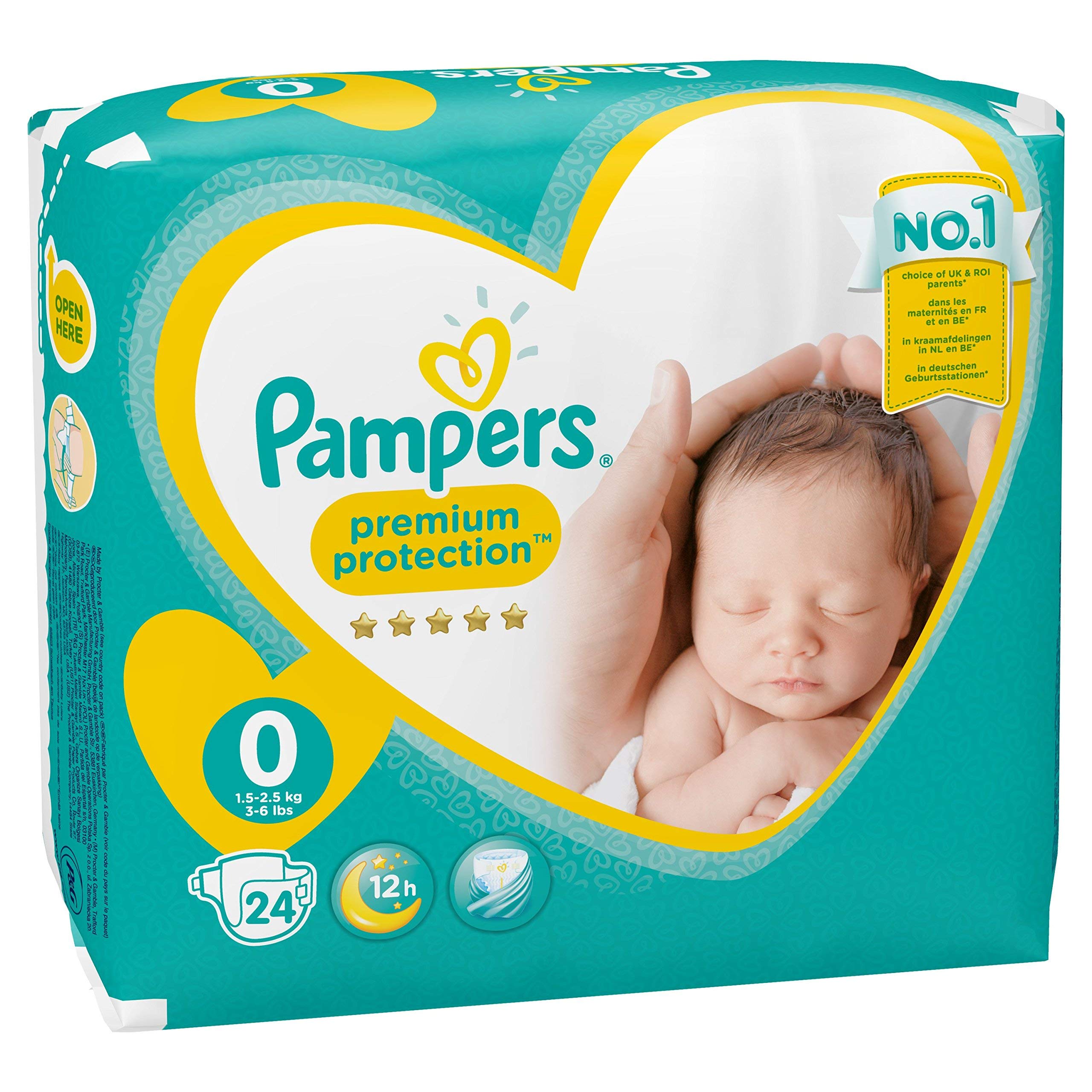 pampers new baby maat 0