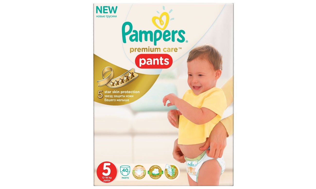 pampers pants 5 40szt