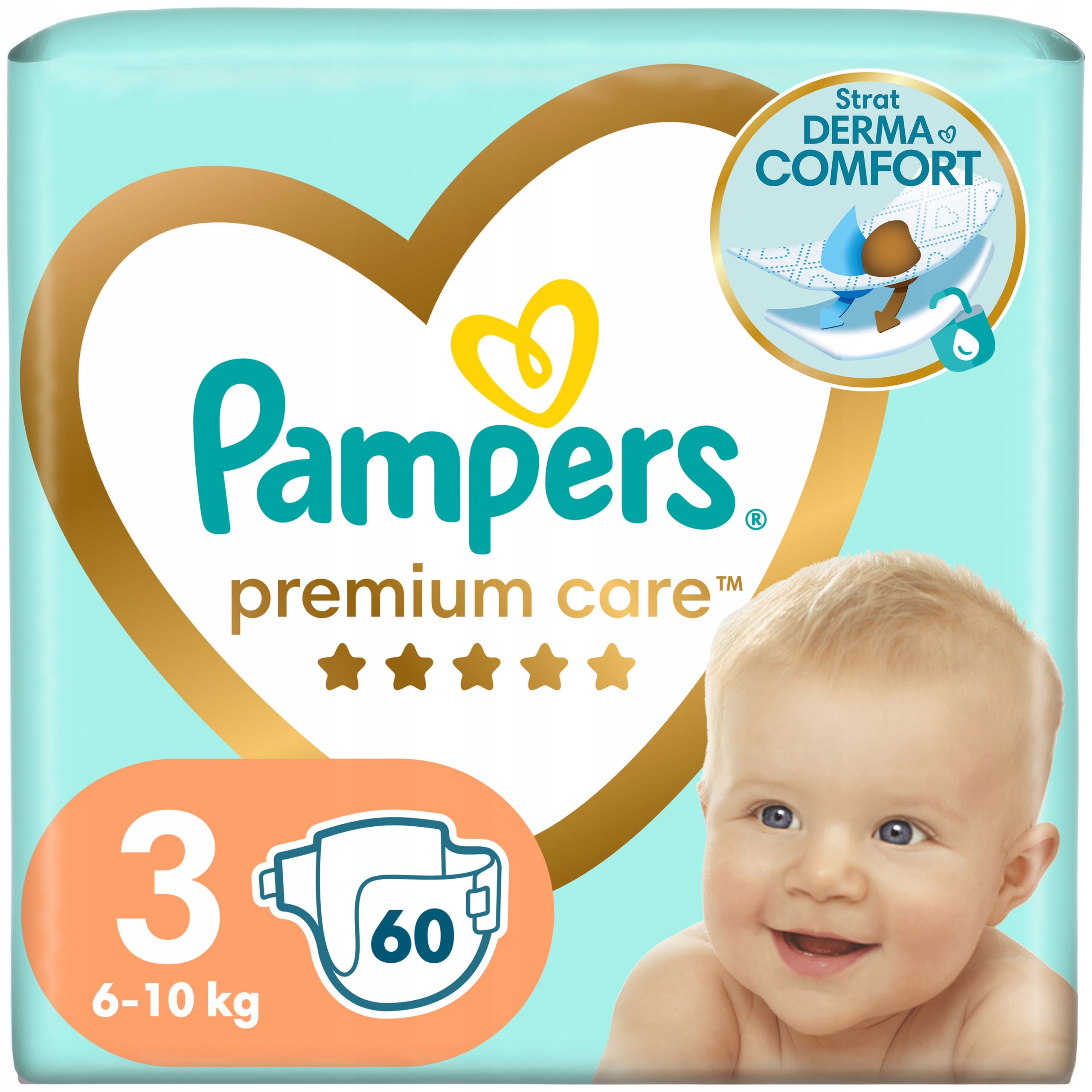 pampers premium care 3-6 kg ceno