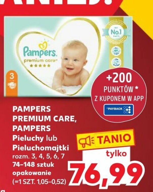 pampers premium care 3 gazetka