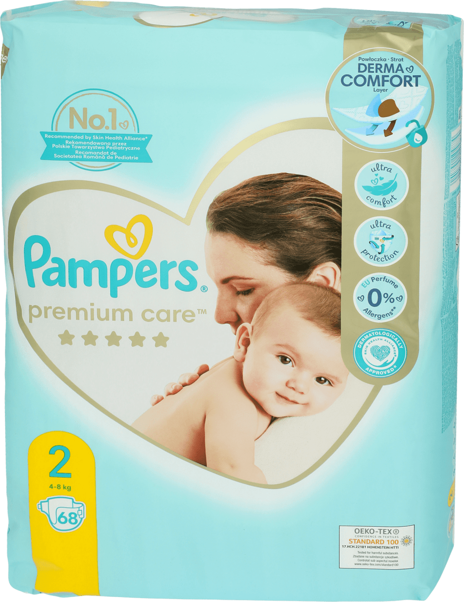 pampers premium care niedozwolone związki