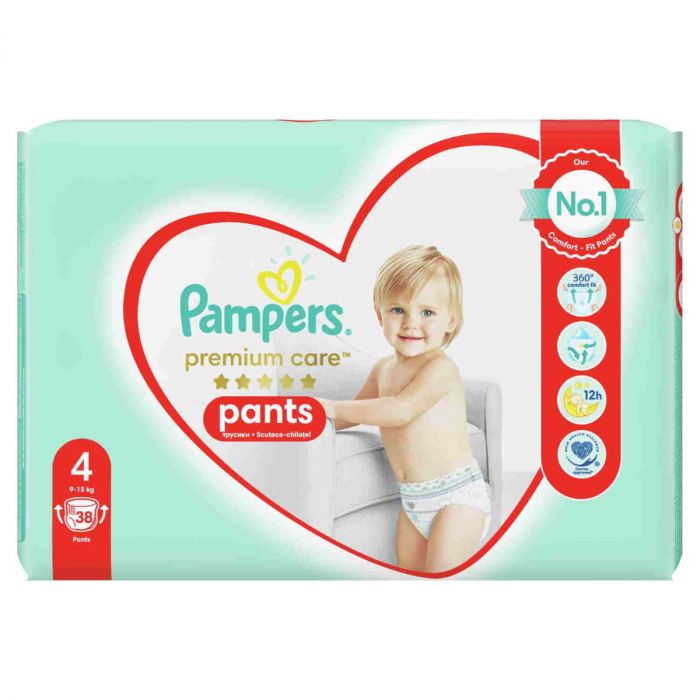 pampers premium care pants 4 22 sztuk