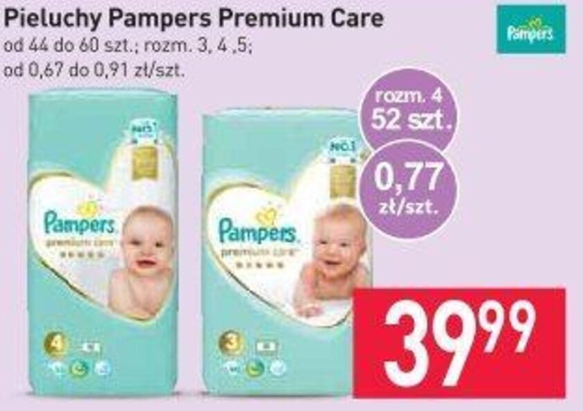 pampers premium4 promocja