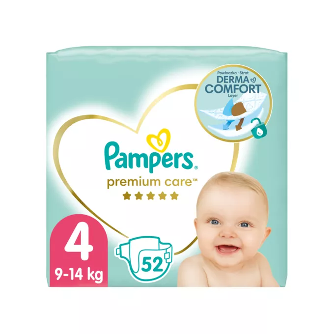 pampers premium.care rumianek