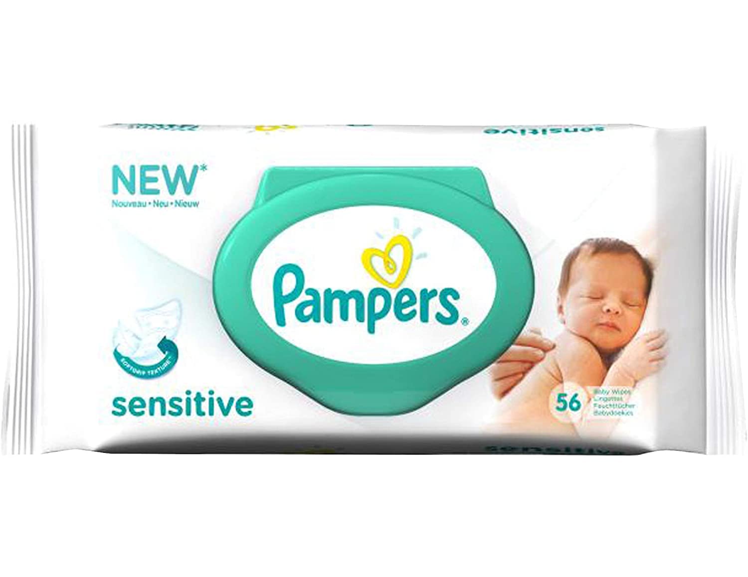 pampers sensitive 56 cena rossmann