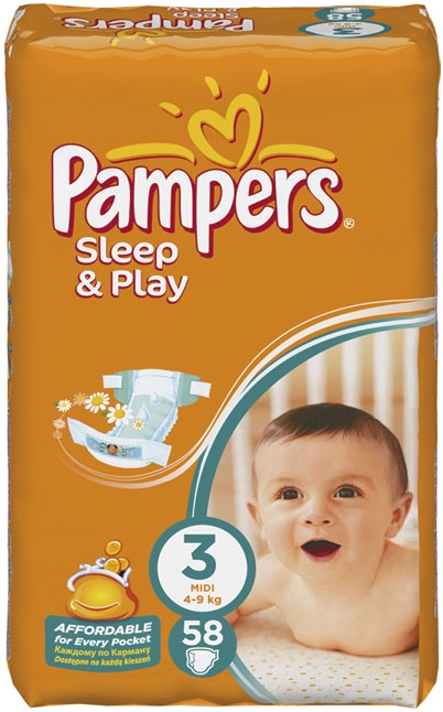 pampers sleep & play 3