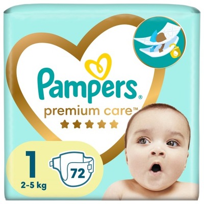 pampersy pampers 1 pomaranczowe