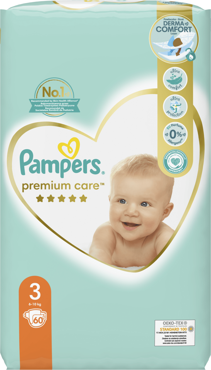 pampersy pampers 3 68 szt