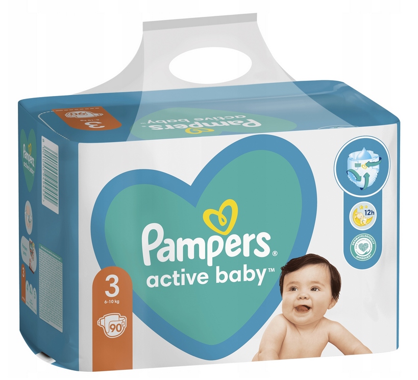 pampersy pampers 3 active dry 10 szt