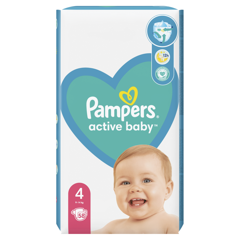 pampersy pampers nr 4