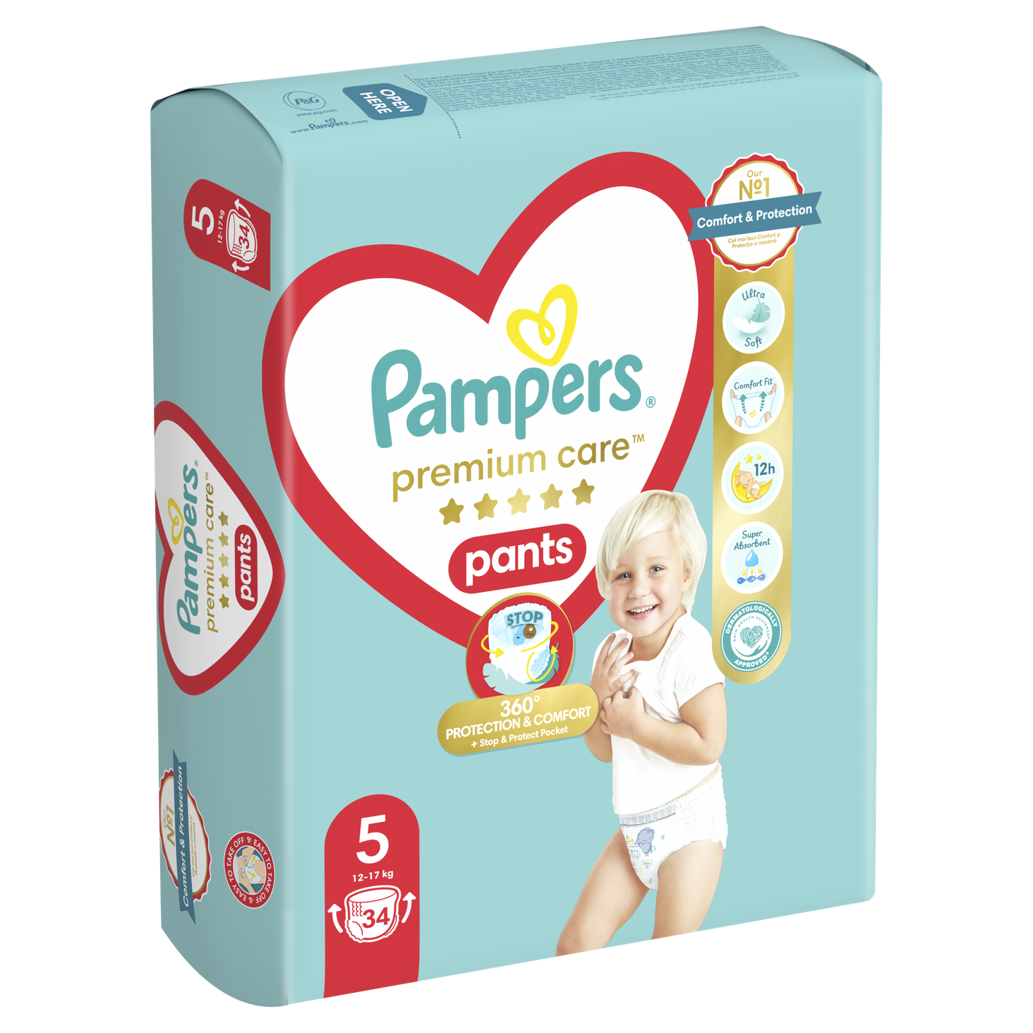 pieluchomajtki pampers 5 premium care ceneo