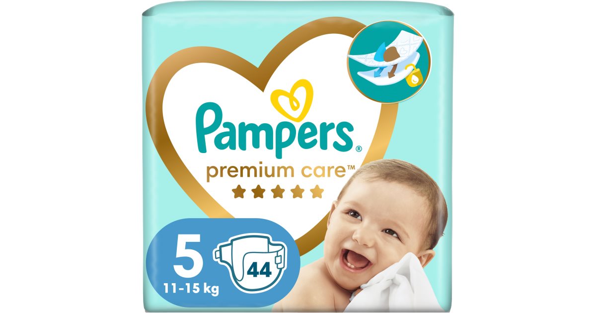 pieluchomajtki pampers premium care 5 44 sztuki