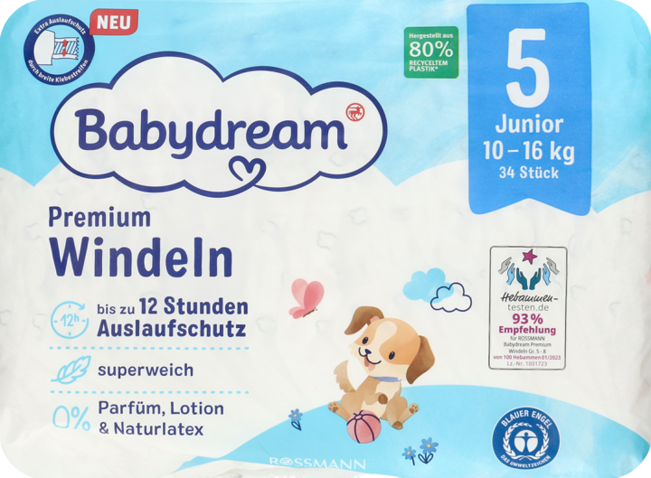 pieluchy babydream 5 plus