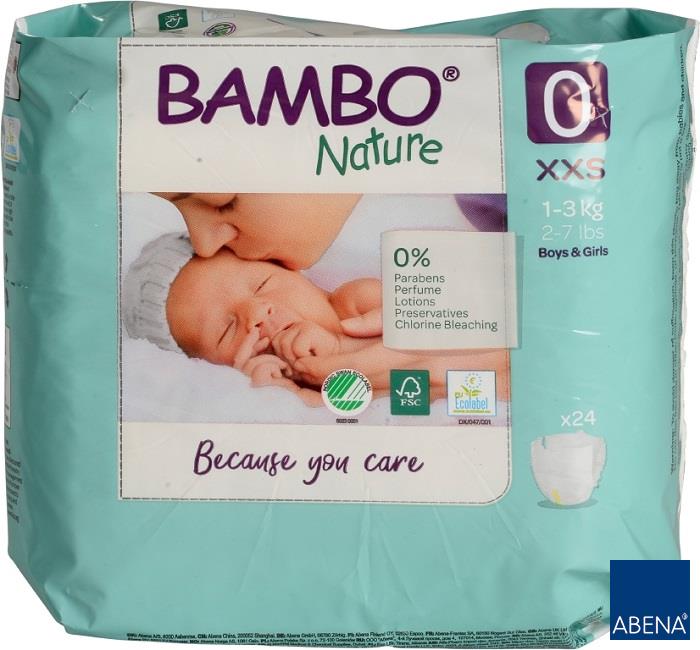 pieluchy bambo nature kompostowalność