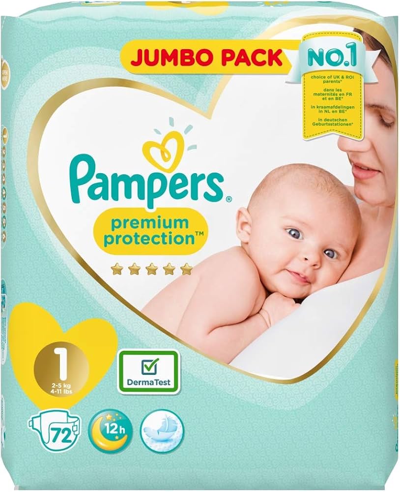 pieluchy dla noworodka pampers