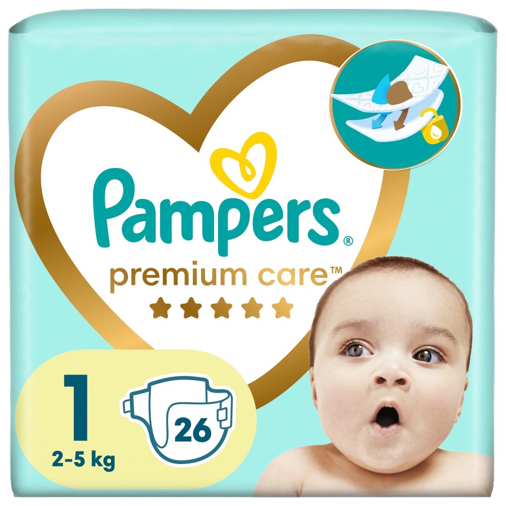 przedziały wagowe pieluch pampers